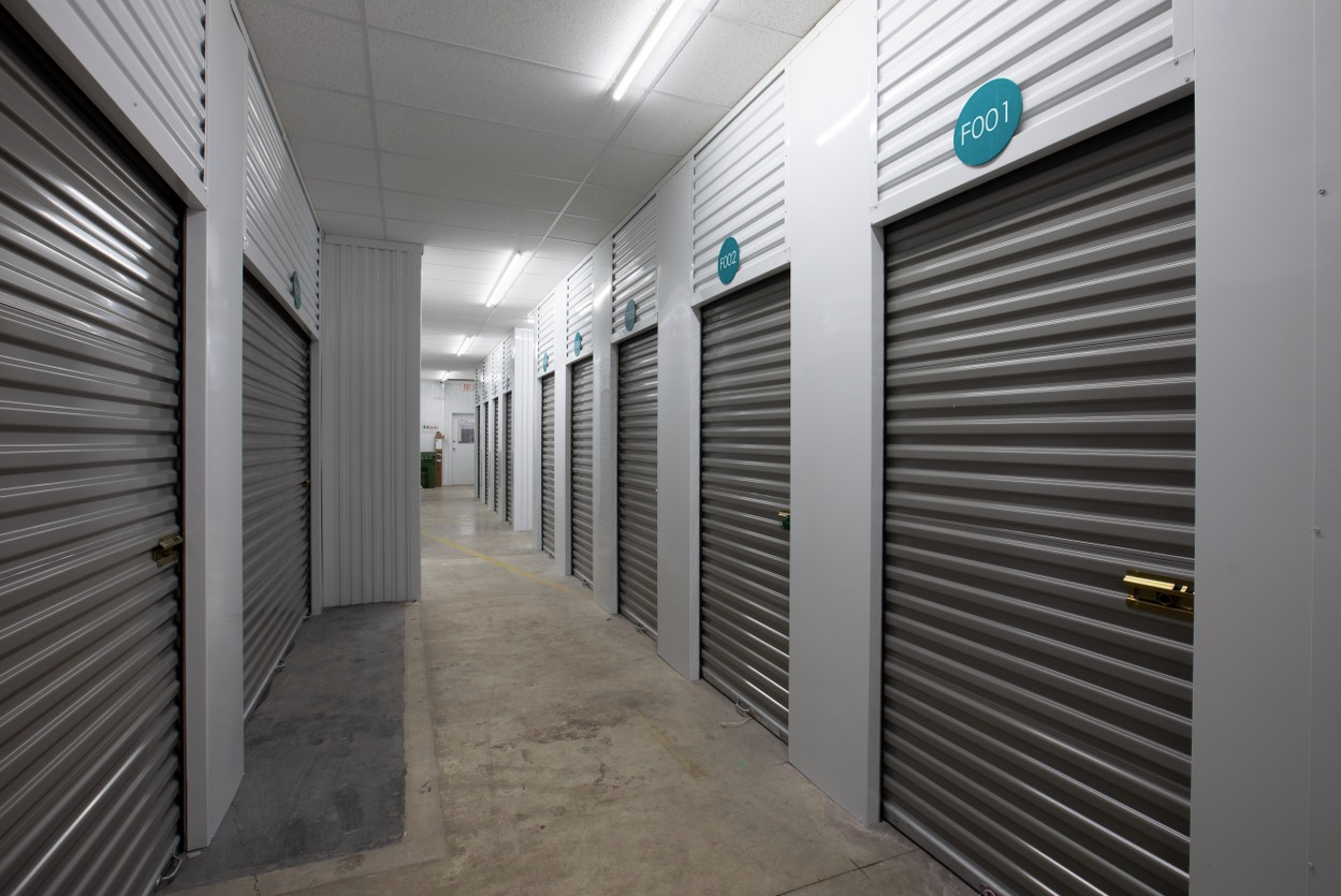 New Clean and Secure Modern Climate Controlled Self Storage Units After Picture