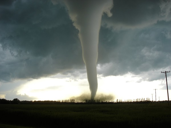 Tornado Storm on the Horizon