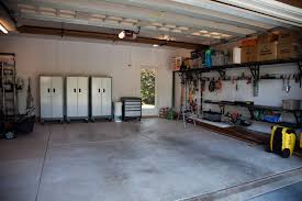 Garages are a notorious place to stash and collect things.  Make sure to tidy it up during this process