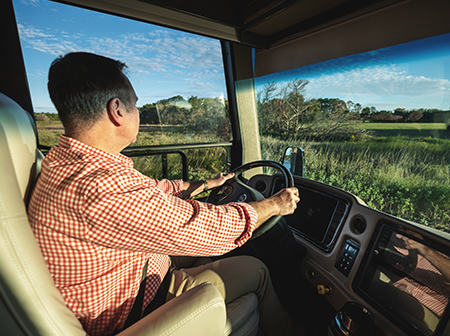 What to look for on a motorhome test drive