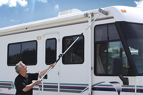 Keep Your RV Exterior Clean to enjoy the Carefree RV Lifestyle when you take it out of Storage