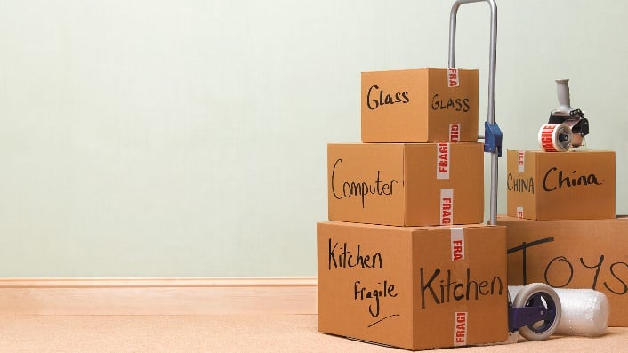 You will need an assortment of boxes in various sizes for a move