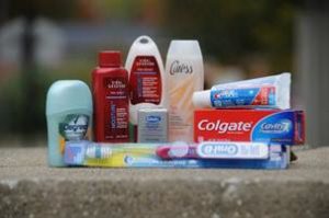 Make sure to pack the basics in toiletries when you move