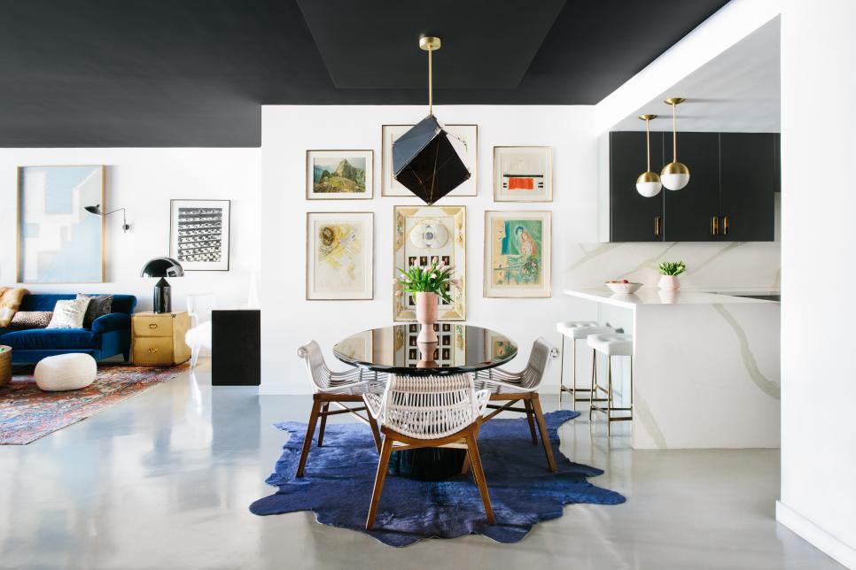 Interior design experts explain how the concept of painting your ceiling can elevate your home's design - in more than one way