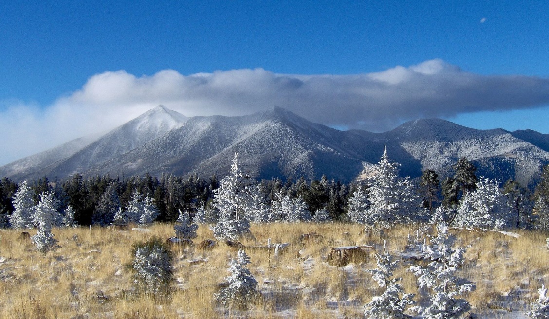 The beautiful San Francisco Peaks of Arizona