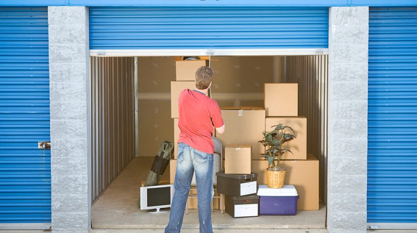 Decluttering your home using a Bargain Storage unit