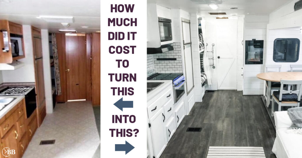 How Much did it Cost to Renovate this RV