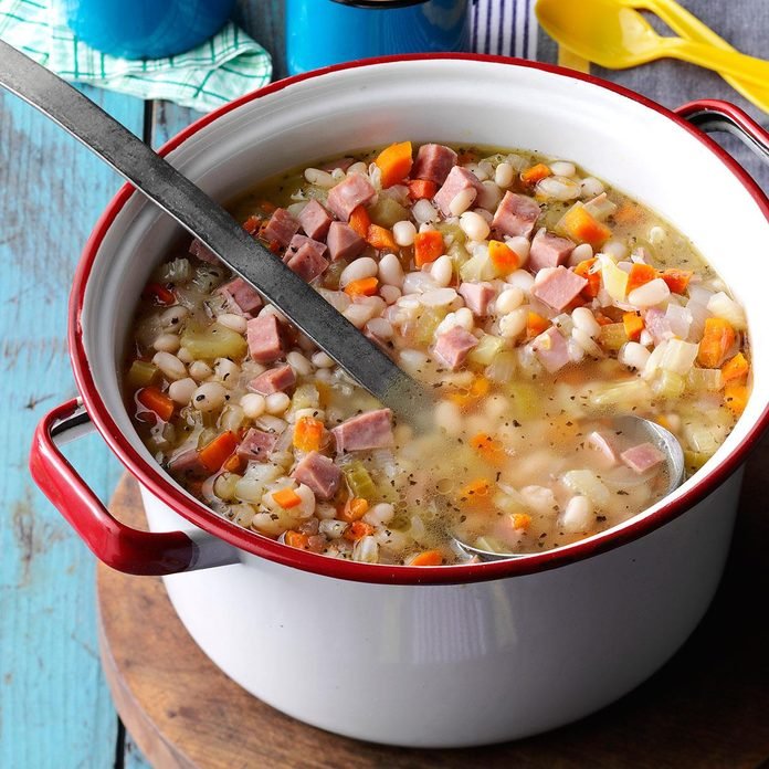 Campfire Bean ‘N’ Ham Soup