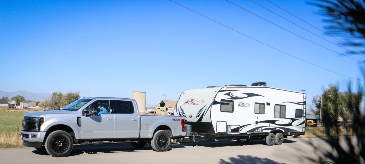 Towing a Travel Trailer