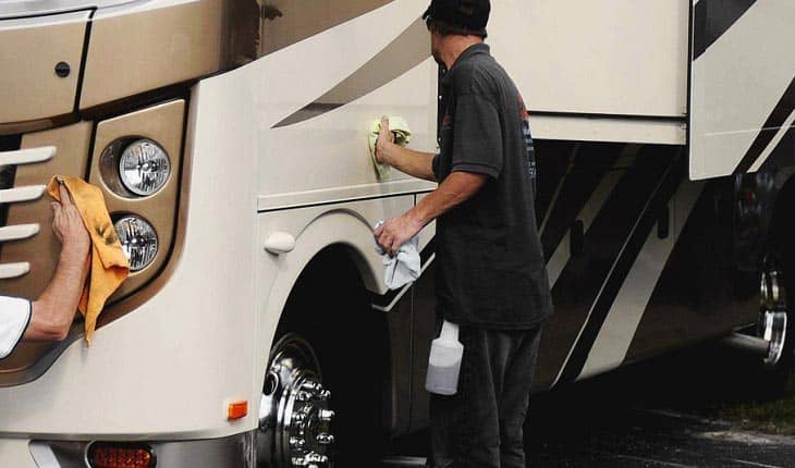 The Best RV Wash and Wax Products can keep Older RVs Looking Like New