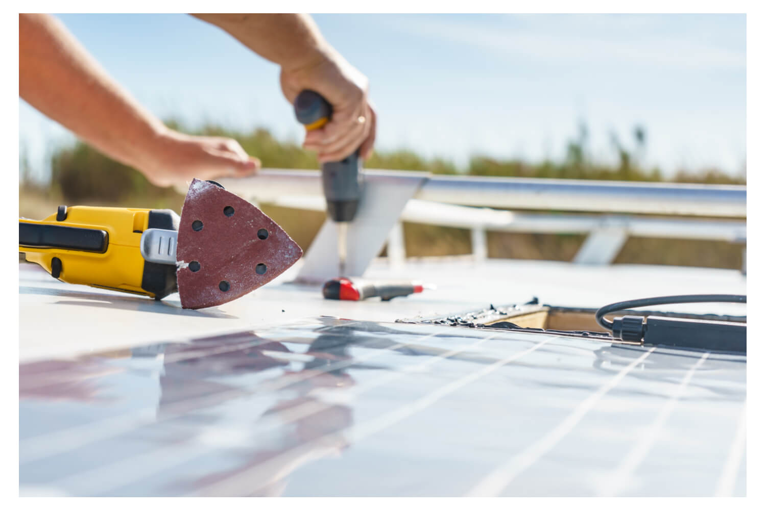Installing Solar Panels on the Roof of Your RV