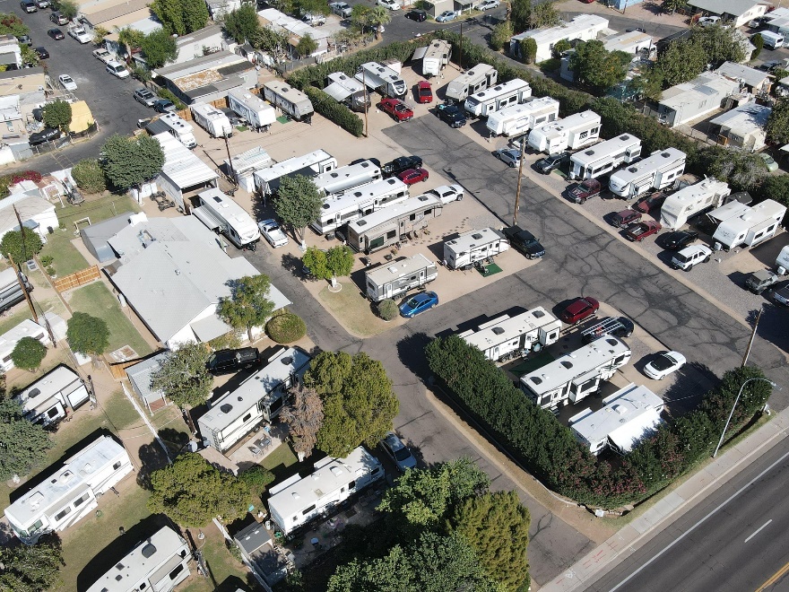 A small quiet RV park located in Chandler, Arizona!