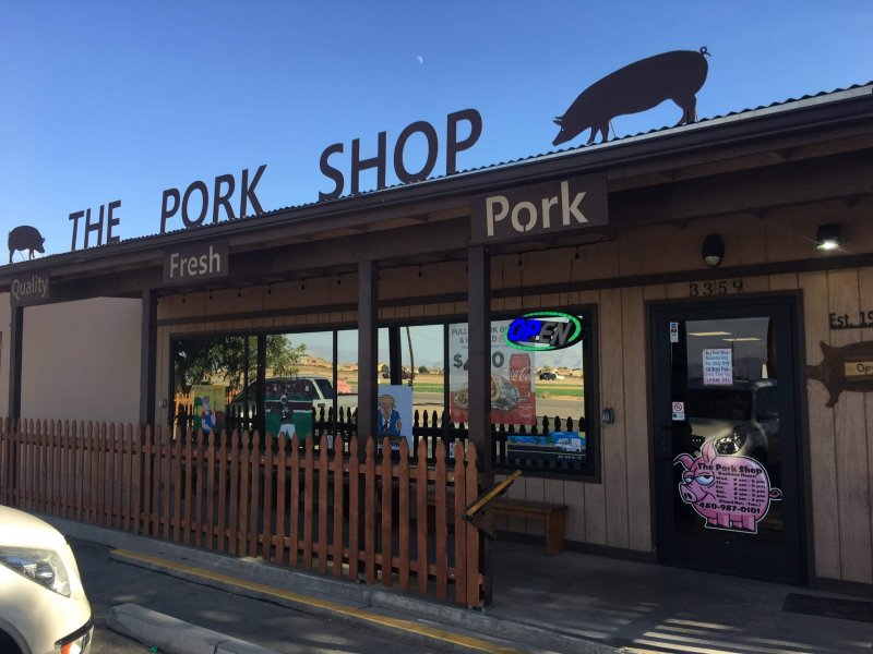The Pork Shop in Queen Creek Arizona is a must see meat shop in this region of Phoenix