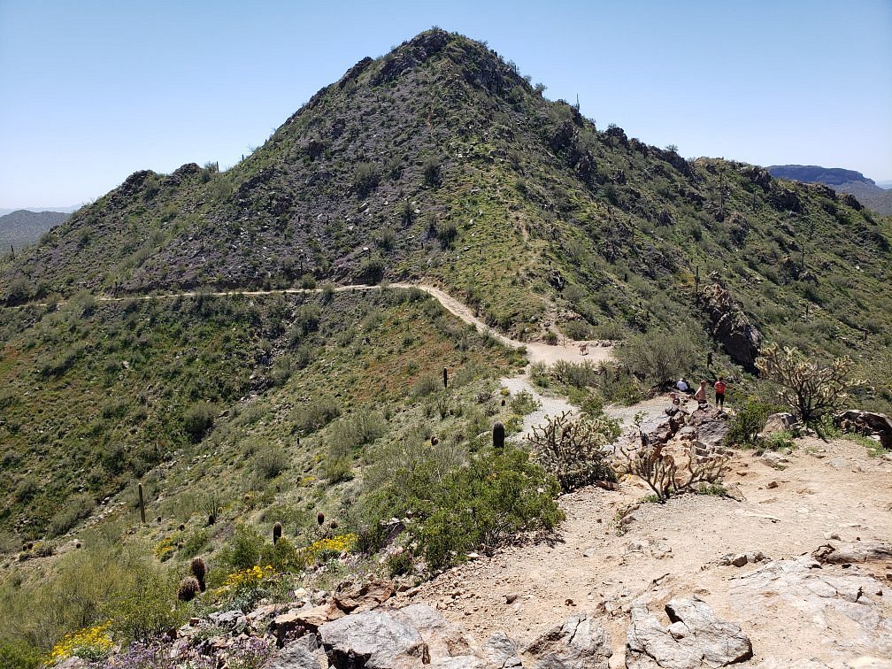 San Tan Mountain Regional Park hiking trail