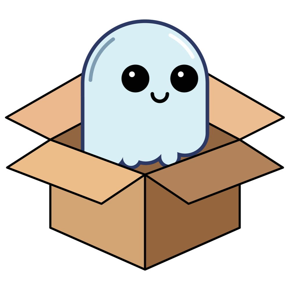 Ghost in Box Cartoon: Spooky Storage Stories