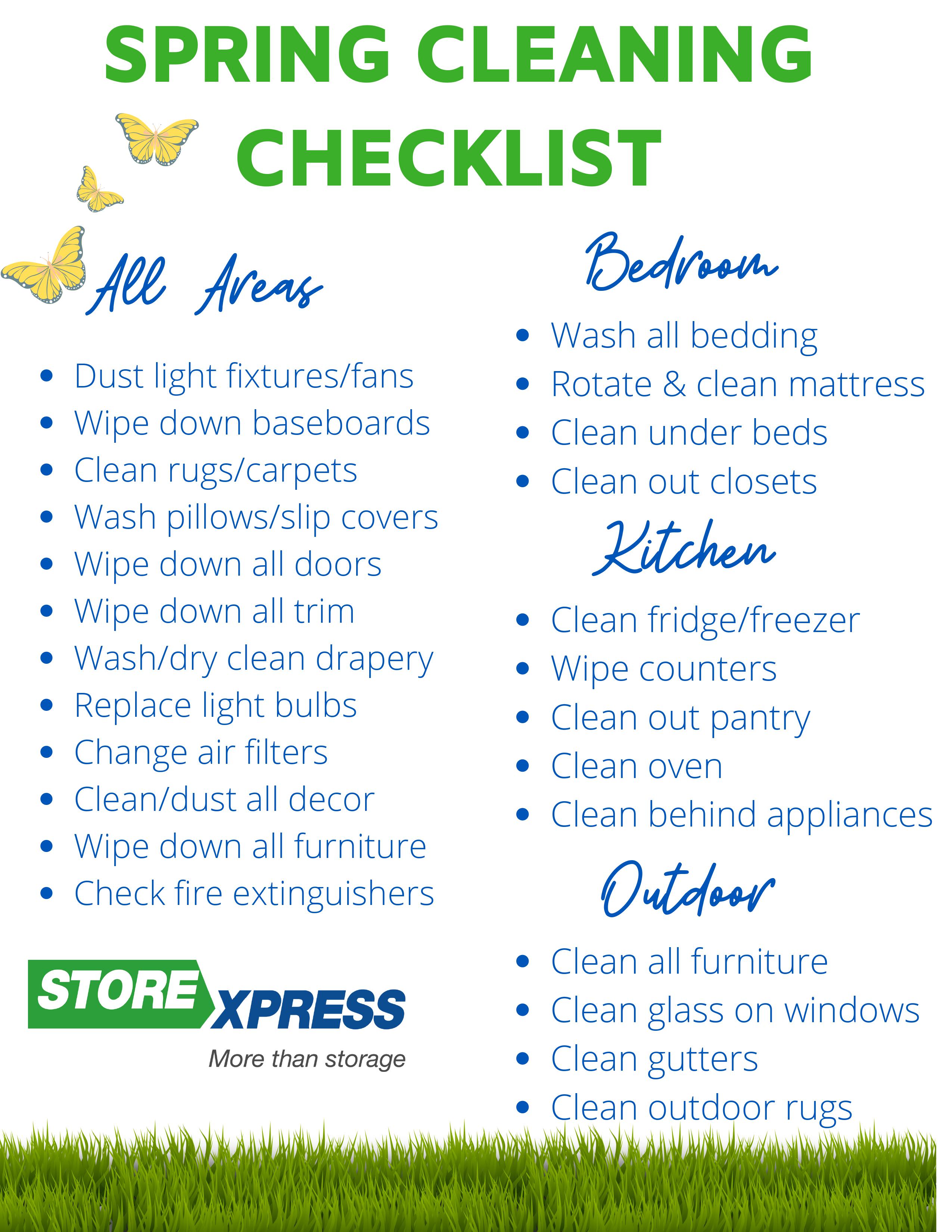 spring clean services