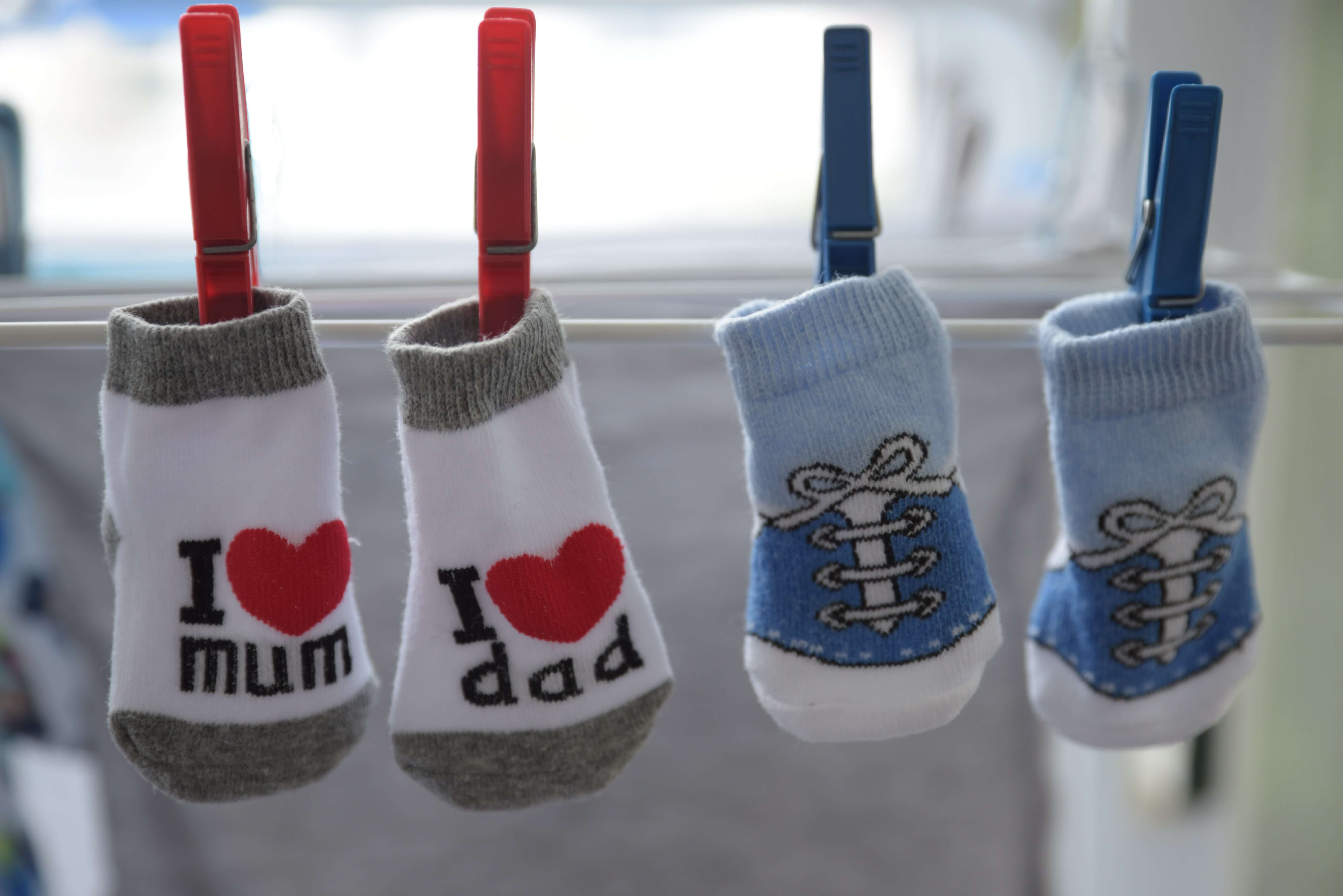 sorted baby socks